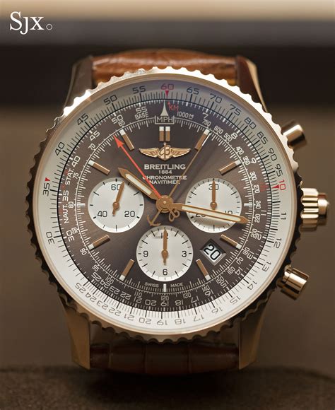 breitling navitimer brown dial|Breitling Navitimer buying guide.